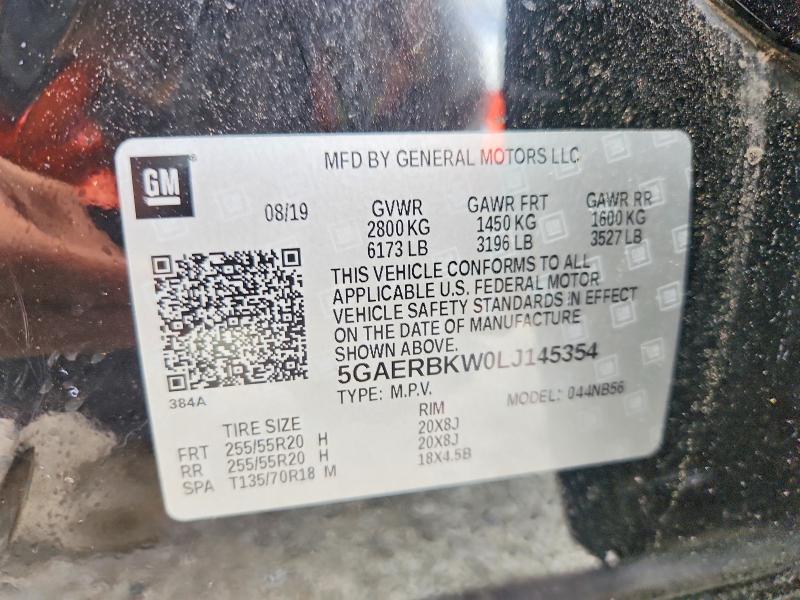 Продажа на аукционе авто 2020 Buick Enclave, vin: 5GAERBKW0LJ145354, номер лота: 58515226