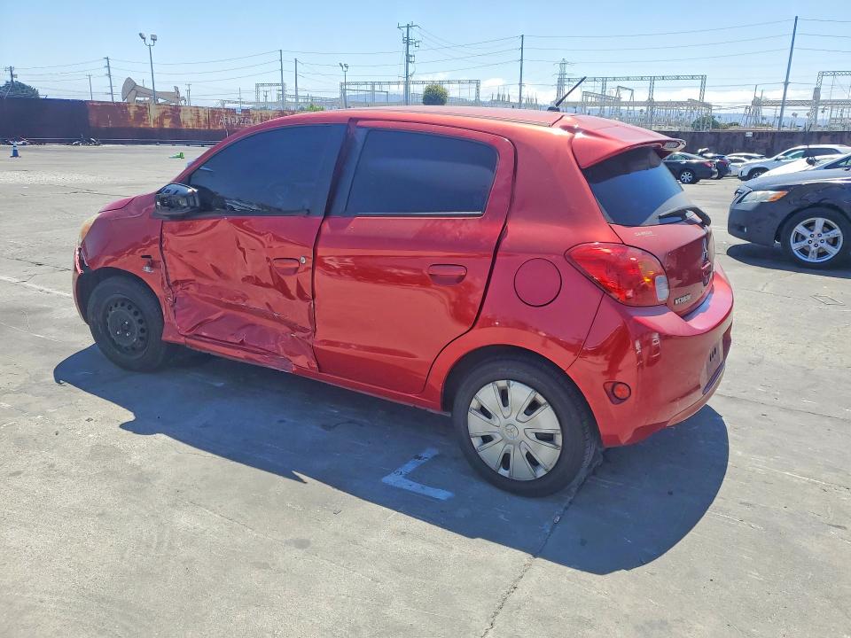 59184816 :رقم المزاد ، ML32A3HJ8FH032132 vin ، 2015 Mitsubishi Mirage مزاد بيع