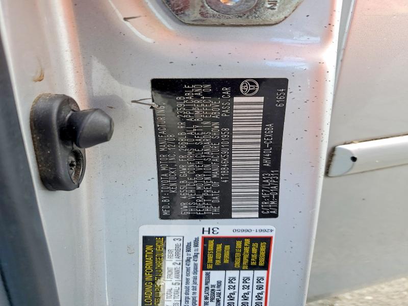 Aukcja sprzedaży 2009 Toyota Camry, vin: 4T1BB46K59U101958, numer aukcji: 56824946