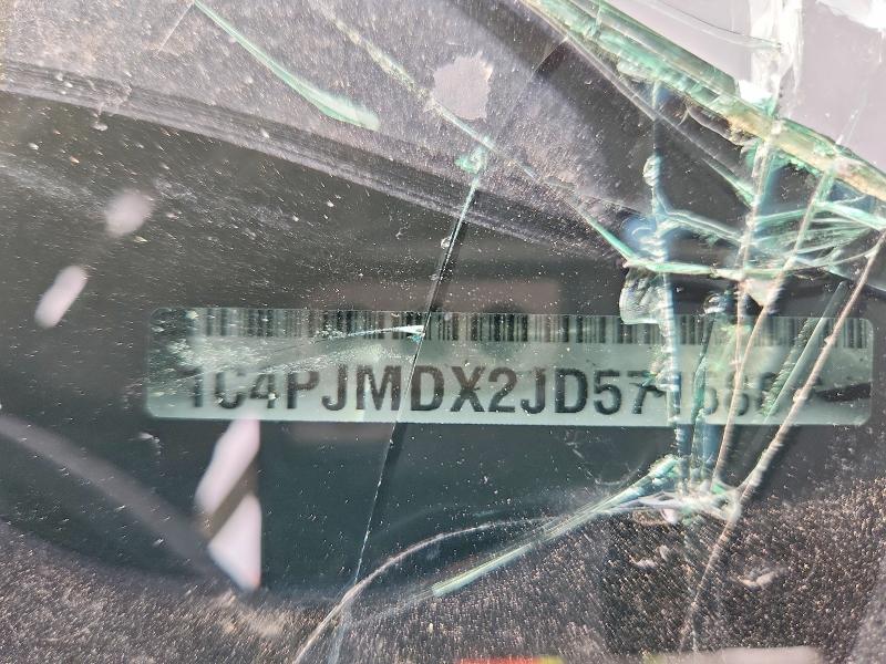 55809546 :رقم المزاد ، 1C4PJMDX2JD571588 vin ، 2018 Jeep Cherokee مزاد بيع