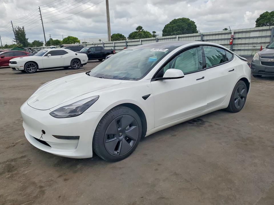 2021 Tesla Model 3 მანქანა იყიდება აუქციონზე, vin: 5YJ3E1EA7MF973146, აუქციონის ნომერი: 56578196