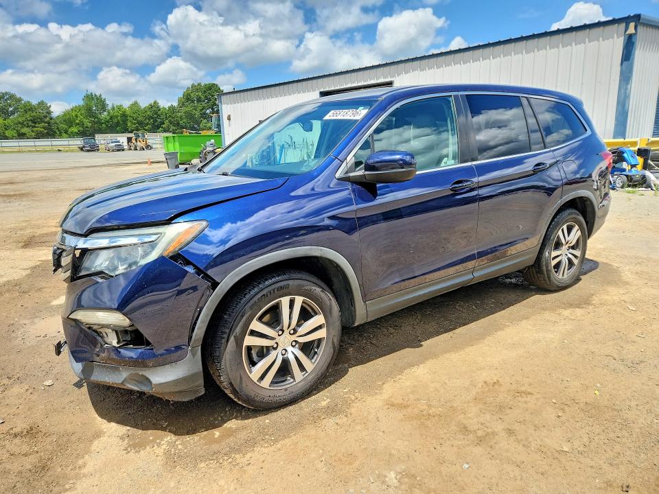56818796 :رقم المزاد ، 5FNYF6H52HB103485 vin ، 2017 Honda Pilot مزاد بيع