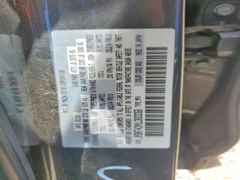 56735456 :رقم المزاد ، JM3KFACMXL0800098 vin ، 2020 Mazda Cx-5 مزاد بيع