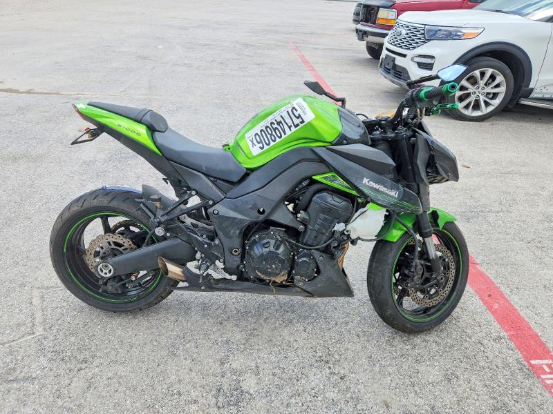 57149806 :رقم المزاد ، JKAZRCD18BA016729 vin ، 2011 Kawasaki Zr1000 مزاد بيع