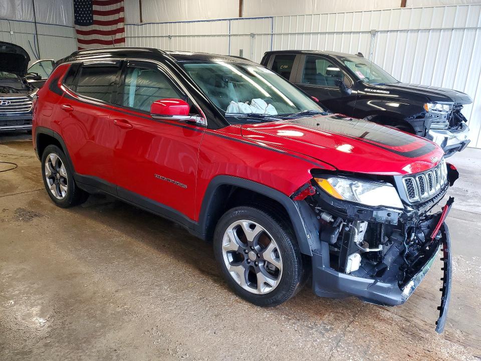 Продажа на аукционе авто 2018 Jeep Compass, vin: 3C4NJDCB3JT259299, номер лота: 56598256