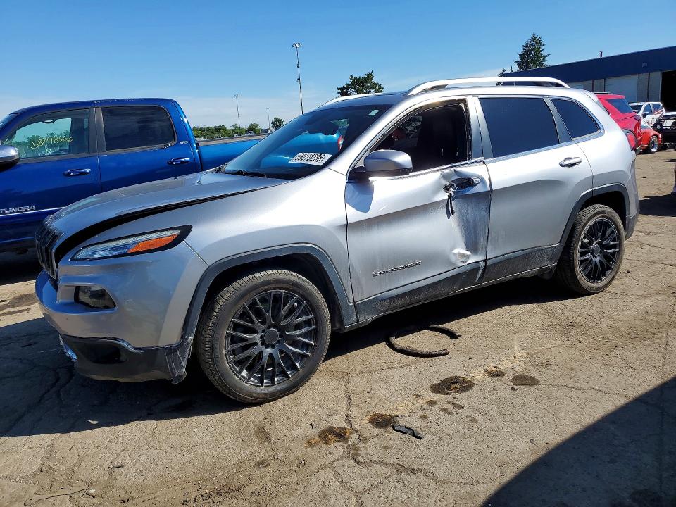 58270286 :رقم المزاد ، 1C4PJLDSXHW507716 vin ، 2017 Jeep Cherokee مزاد بيع