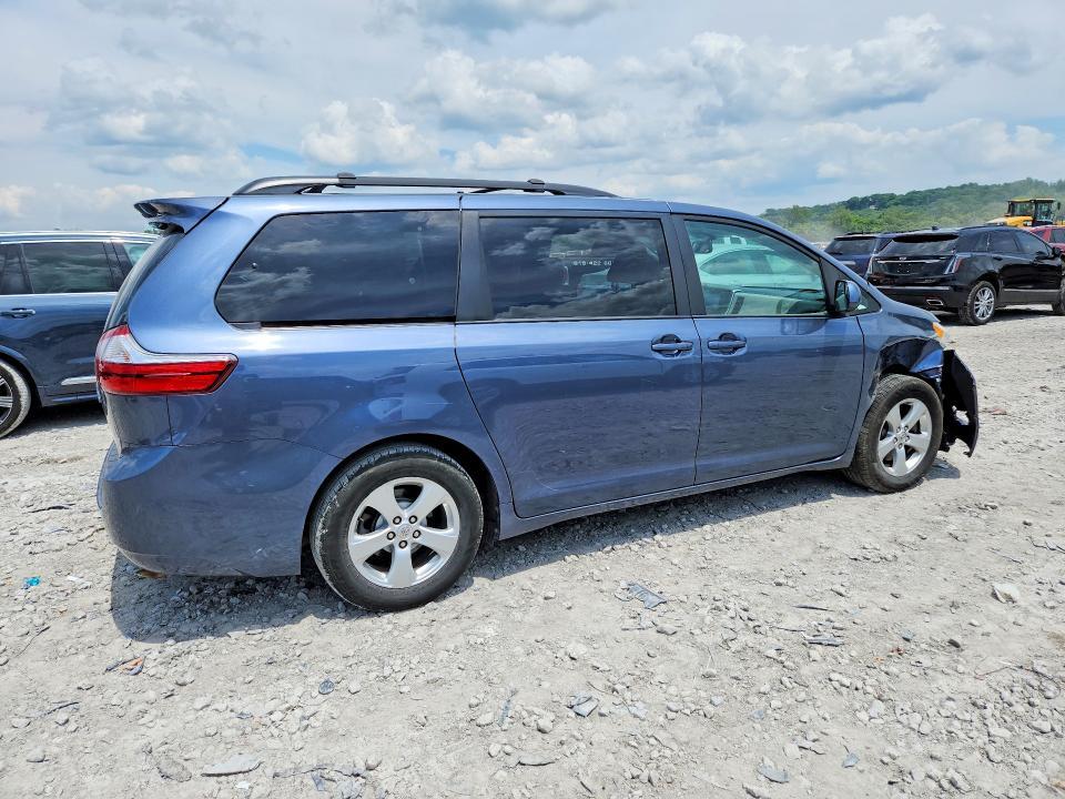 2015 Toyota Sienna მანქანა იყიდება აუქციონზე, vin: 5TDKK3DCXFS613354, აუქციონის ნომერი: 55976956