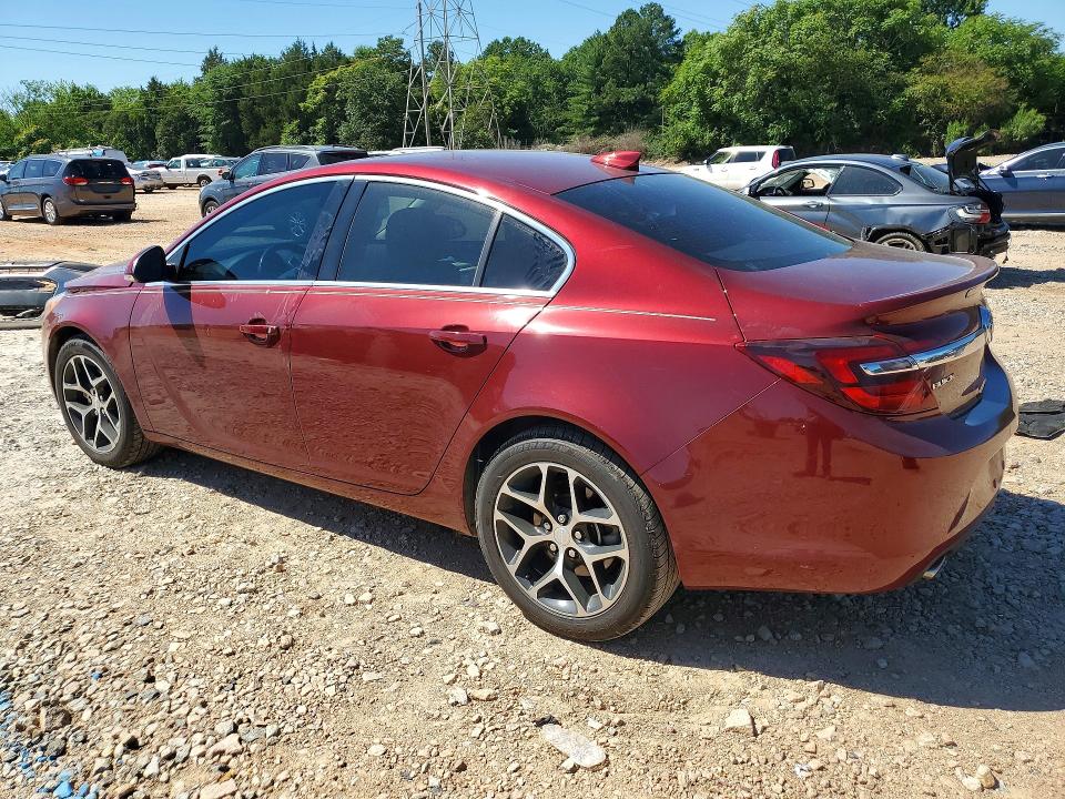 55894786 :رقم المزاد ، 2G4GL5EXXH9136142 vin ، 2017 Buick Regal مزاد بيع
