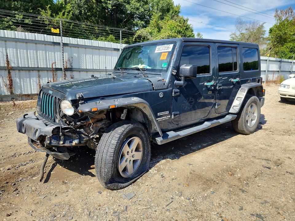 Auction sale of the 2017 Jeep Wrangler Unlimited, vin: 1C4HJWDG5HL654299, lot number: 58233556