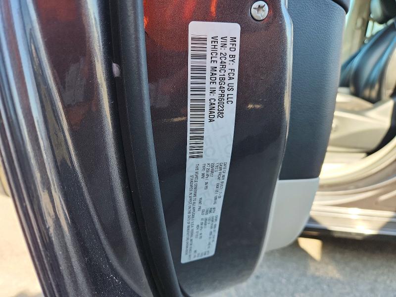 Продажа на аукционе авто 2023 Chrysler Pacifica, vin: 2C4RC1BG4PR602382, номер лота: 56123086