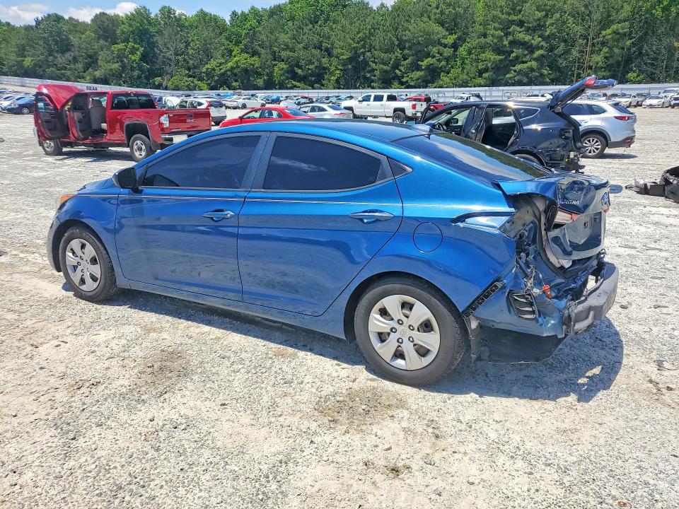 55061766 :رقم المزاد ، KMHDH4AE7GU619009 vin ، 2016 Hyundai Elantra مزاد بيع