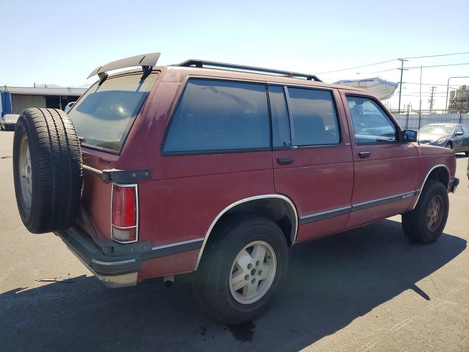 58454446 :رقم المزاد ، 1GNDT13Z3M2196073 vin ، 1991 Chevrolet Blazer مزاد بيع