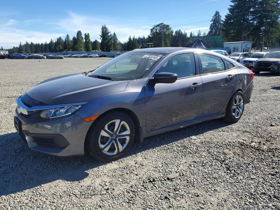57271246 :رقم المزاد ، 2HGFC2F53JH608755 vin ، 2018 Honda Civic مزاد بيع