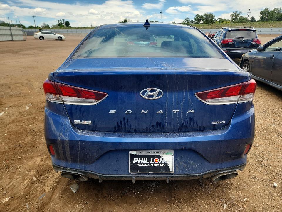 Продаж на аукціоні авто 2018 Hyundai Sonata, vin: 5NPE34AF6JH672964, номер лоту: 56707766