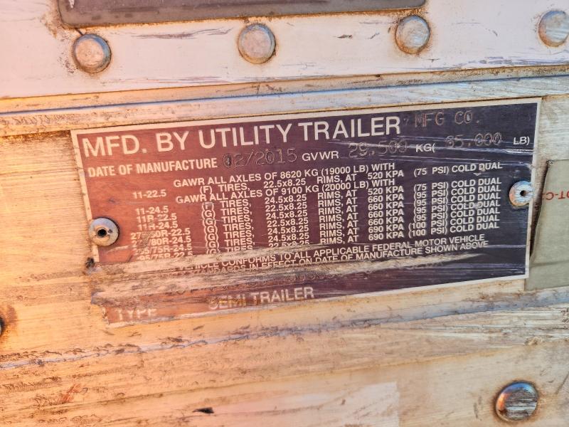 Aukcja sprzedaży 2016 Utility Trailer Trailer, vin: 1UYVS2539GC553828, numer aukcji: 57054346