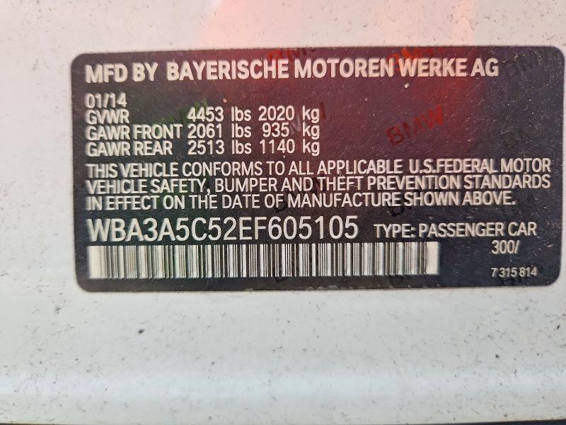 Продаж на аукціоні авто 2014 Bmw 328, vin: WBA3A5C52EF605105, номер лоту: 57893616