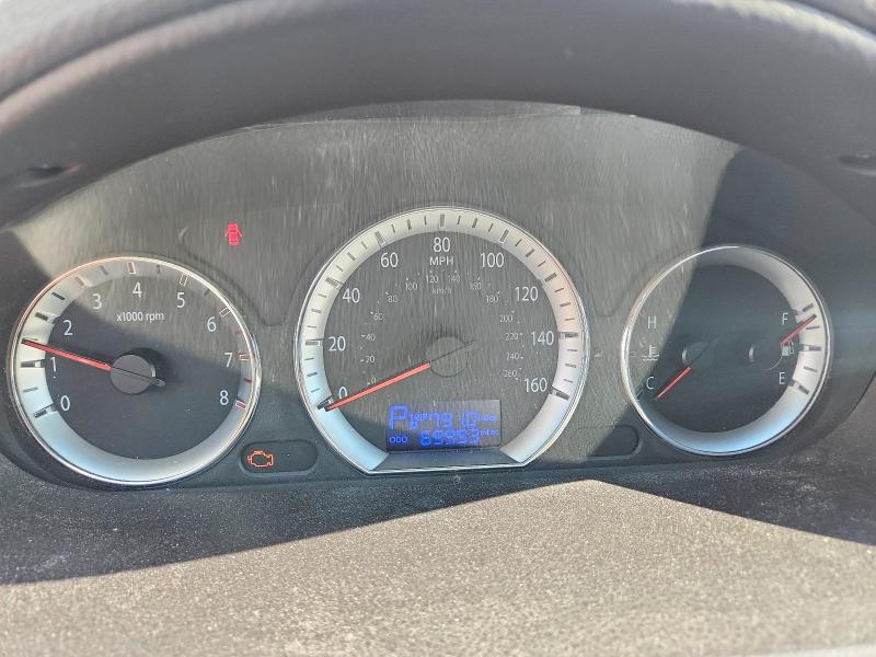 2009 Hyundai Sonata მანქანა იყიდება აუქციონზე, vin: 5NPEU46F09H474737, აუქციონის ნომერი: 58413836