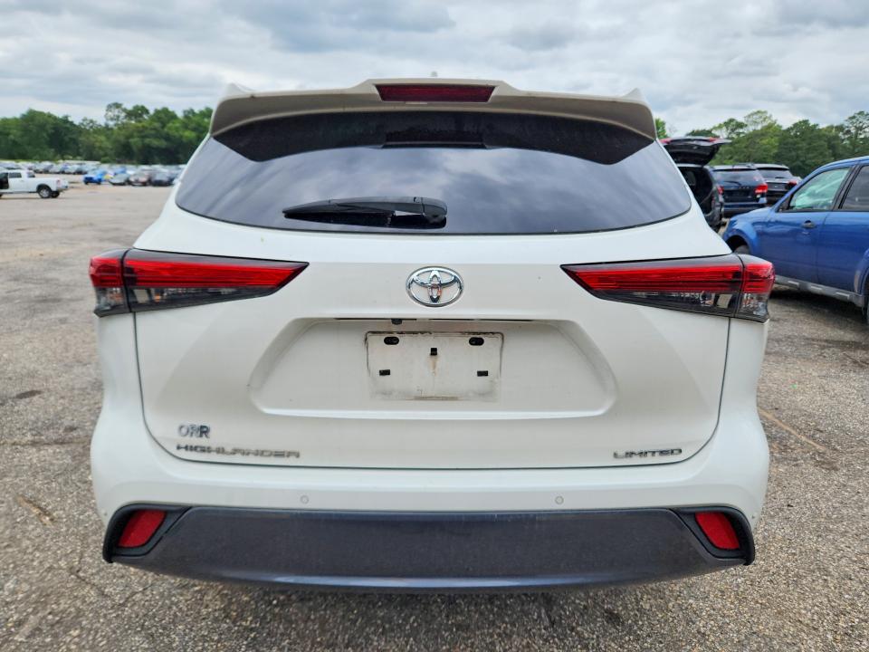 55078196 :رقم المزاد ، 5TDYZRAH7MS035848 vin ، 2021 Toyota Highlander مزاد بيع