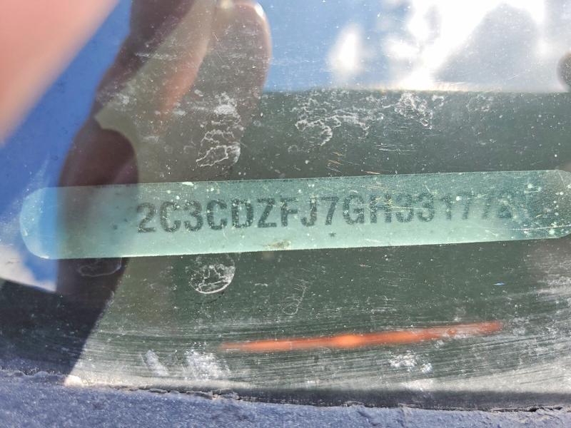 2016 Dodge Challenger მანქანა იყიდება აუქციონზე, vin: 2C3CDZFJ7GH331772, აუქციონის ნომერი: 56941666