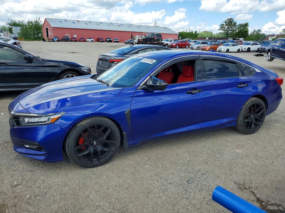 Auction sale of the 2020 Honda Accord, vin: 1HGCV1F30LA801582, lot number: 57273706