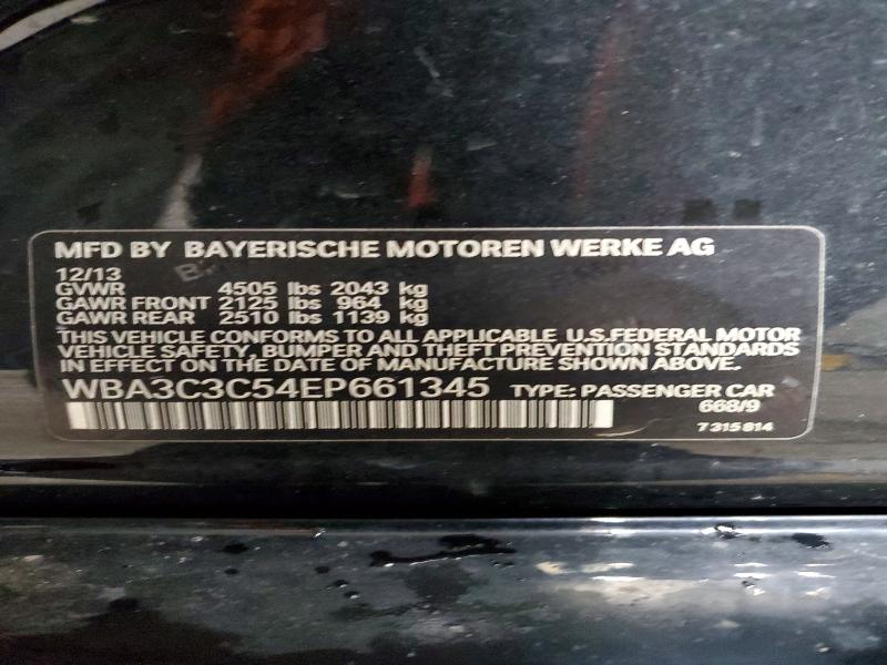 Продаж на аукціоні авто 2014 Bmw 320, vin: WBA3C3C54EP661345, номер лоту: 58359836