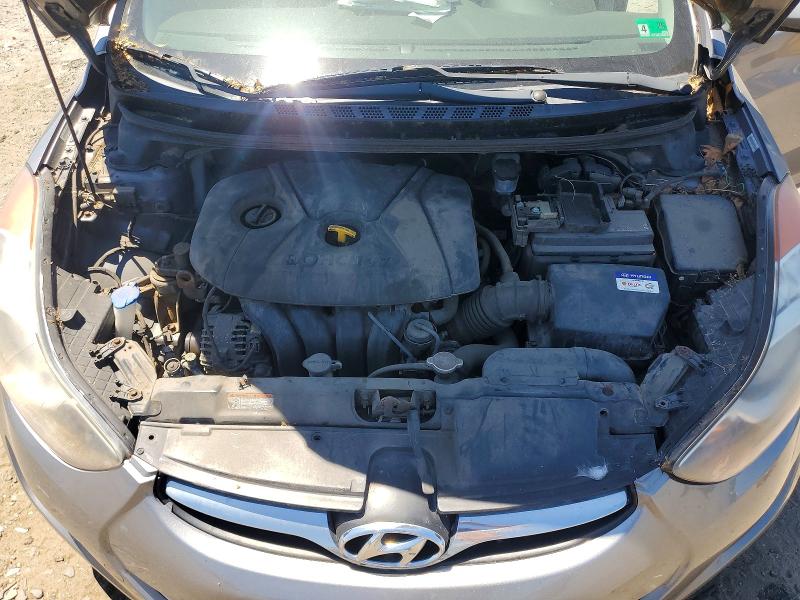 2011 Hyundai Elantra მანქანა იყიდება აუქციონზე, vin: KMHDH4AE6BU125054, აუქციონის ნომერი: 55859346