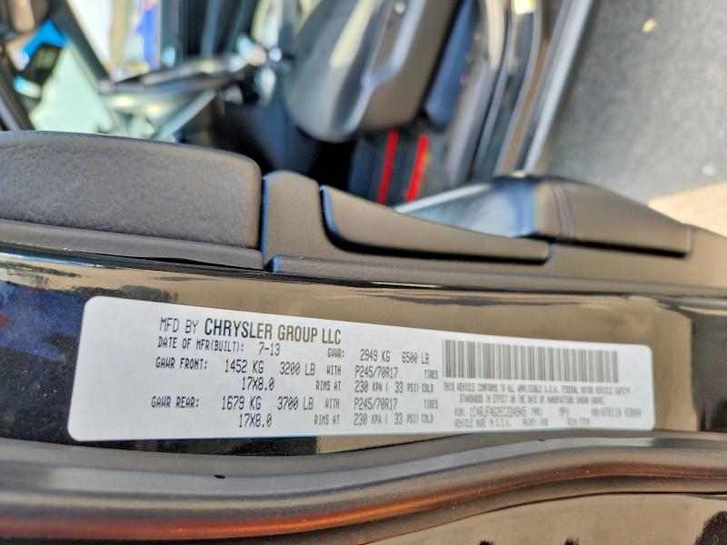 Продаж на аукціоні авто 2014 Jeep Grand Cherokee, vin: 1C4RJFAG2EC224945, номер лоту: 58412236