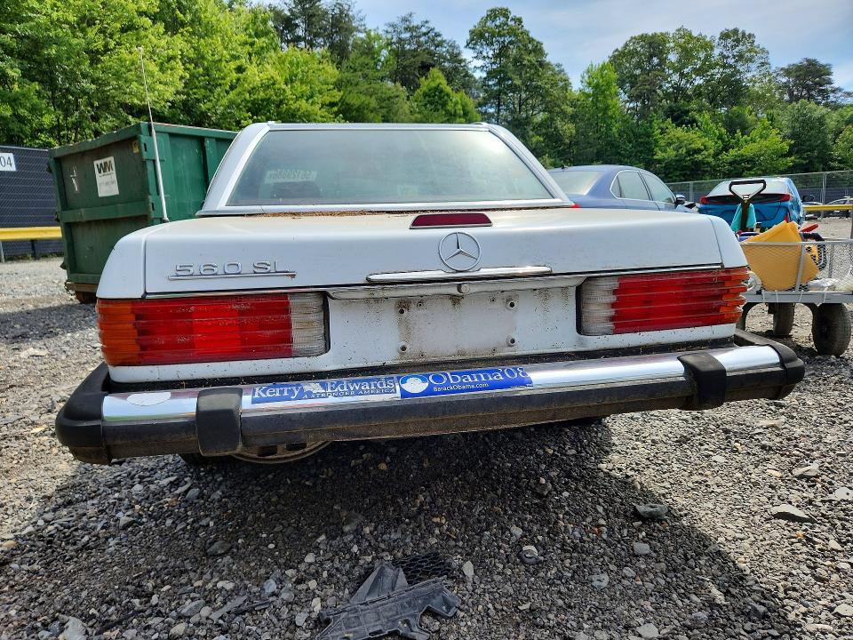 Продажа на аукционе авто 1988 Mercedes-benz 560, vin: WDBBA48D5JA079972, номер лота: 56129886