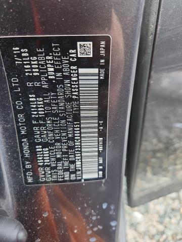 Aukcja sprzedaży 2017 Honda Accord, vin: JHMCR6F33HC006651, numer aukcji: 58608656