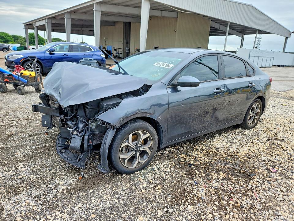 55576186 :رقم المزاد ، 3KPF24AD8LE252734 vin ، 2020 Kia Forte مزاد بيع