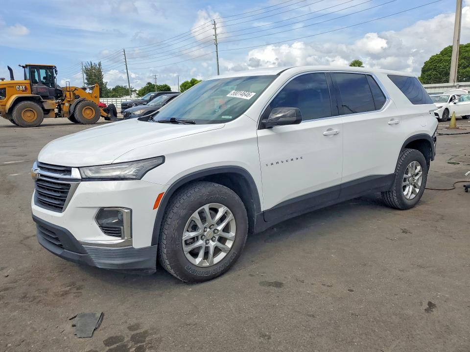 58014646 :رقم المزاد ، 1GNERFKW8PJ213614 vin ، 2023 Chevrolet Traverse مزاد بيع