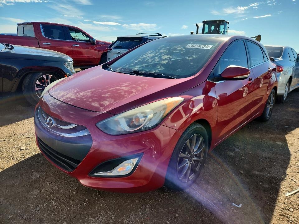 2014 Hyundai Elantra Gt მანქანა იყიდება აუქციონზე, vin: KMHD35LH3EU219778, აუქციონის ნომერი: 58360636