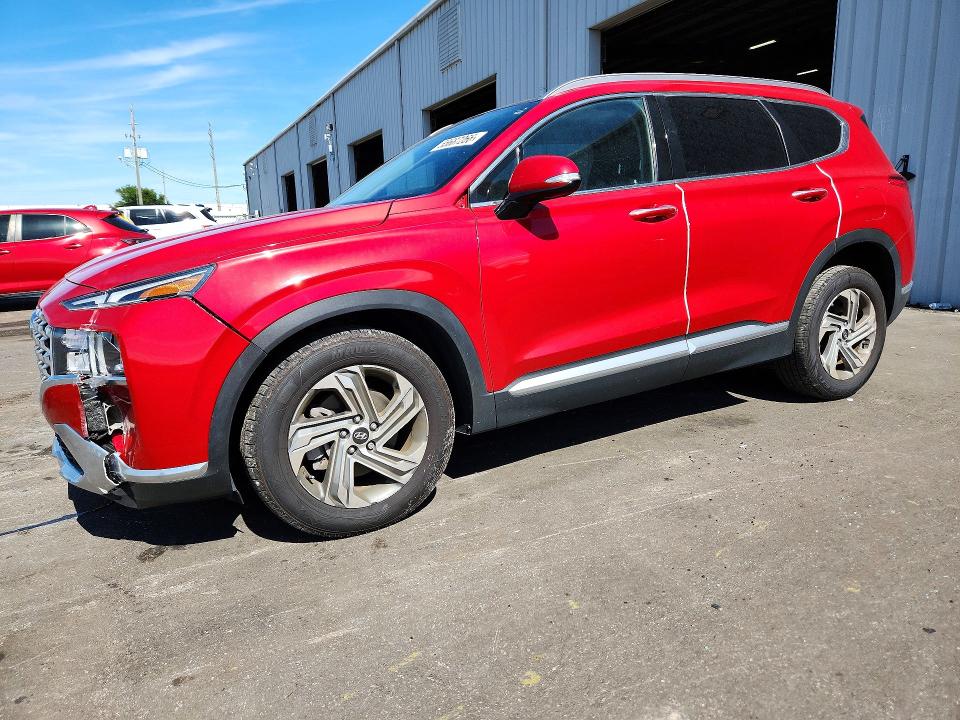 55687266 :رقم المزاد ، 5NMS34AJXMH319636 vin ، 2021 Hyundai Santa Fe مزاد بيع