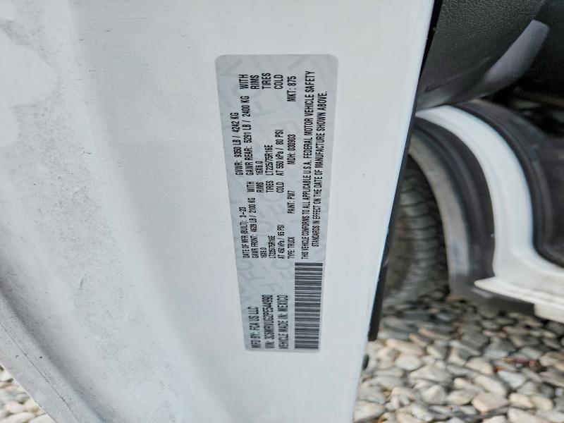 56658756 :رقم المزاد ، 3C6MRVUG2PE544990 vin ، 2023 Ram Promaster 3500 مزاد بيع