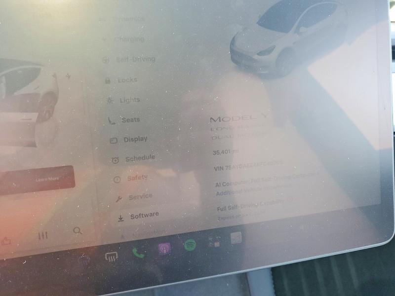 2024 Tesla Model Y მანქანა იყიდება აუქციონზე, vin: 7SAYGAEE4RF048305, აუქციონის ნომერი: 58650216
