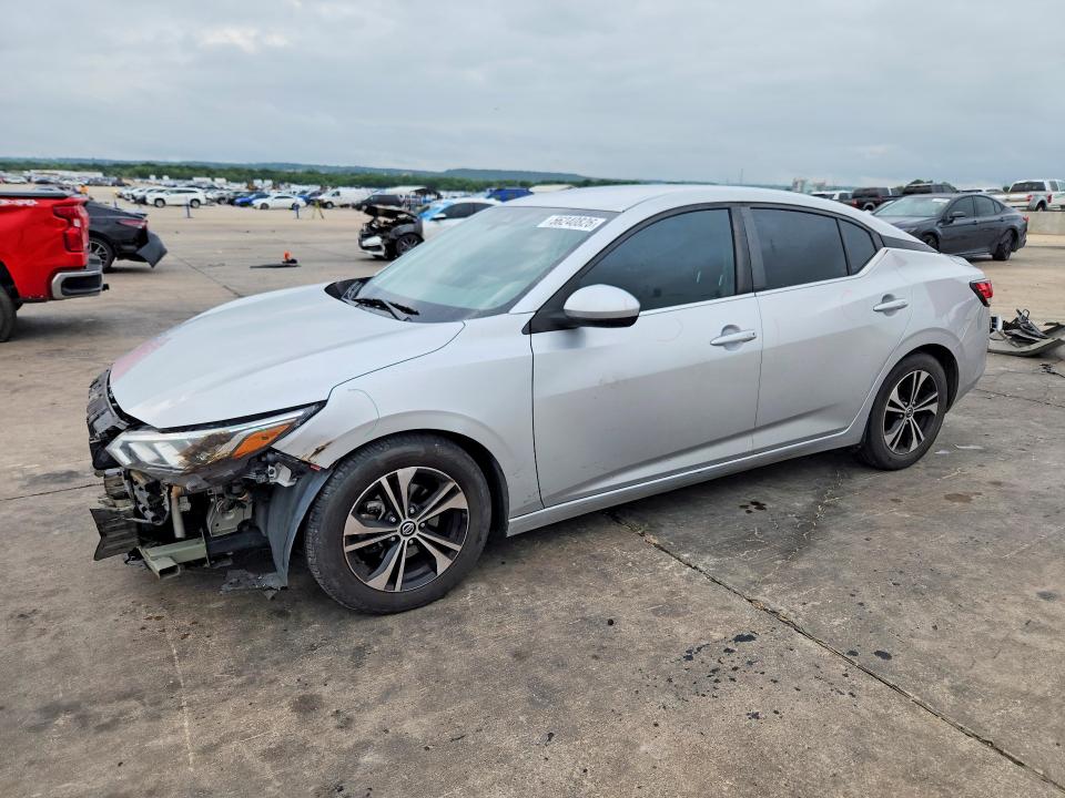 2021 Nissan Sentra მანქანა იყიდება აუქციონზე, vin: 3N1AB8CV5MY272675, აუქციონის ნომერი: 56240826