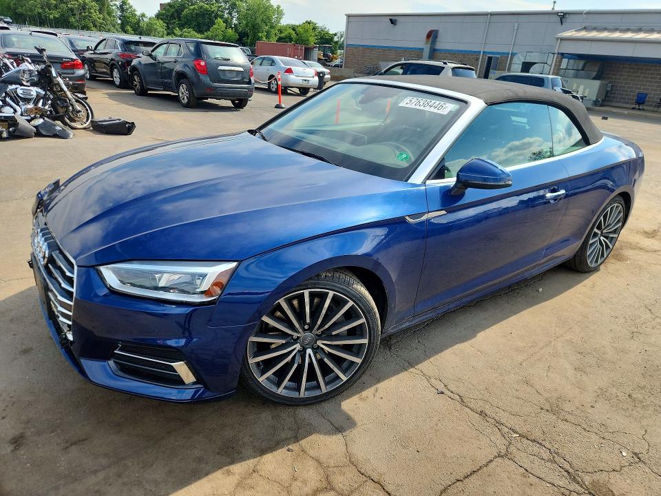 Auction sale of the 2018 Audi A5, vin: WAUYNGF50JN001232, lot number: 57638446
