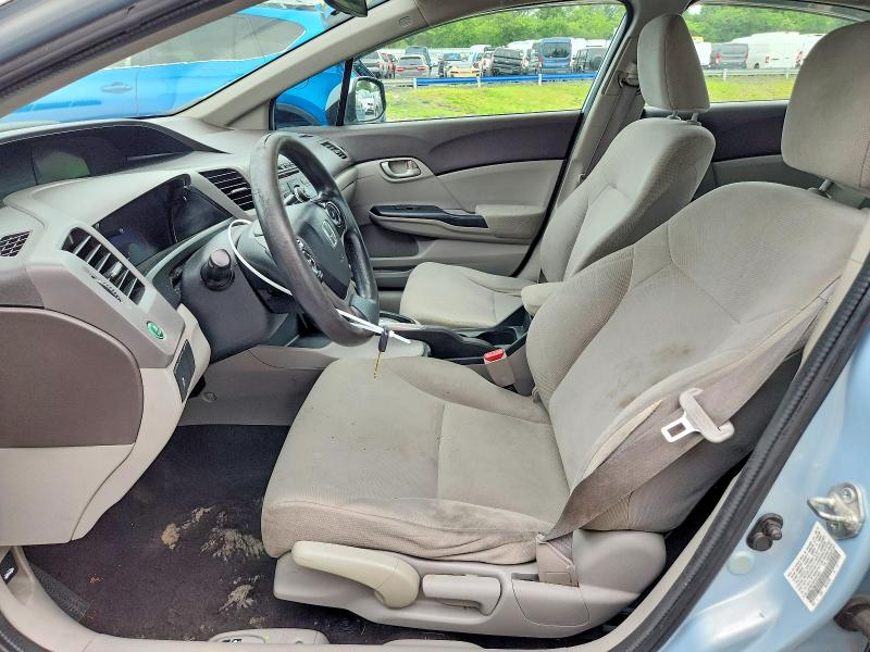 Продаж на аукціоні авто 2012 Honda Civic, vin: 19XFB2F52CE374639, номер лоту: 58895506