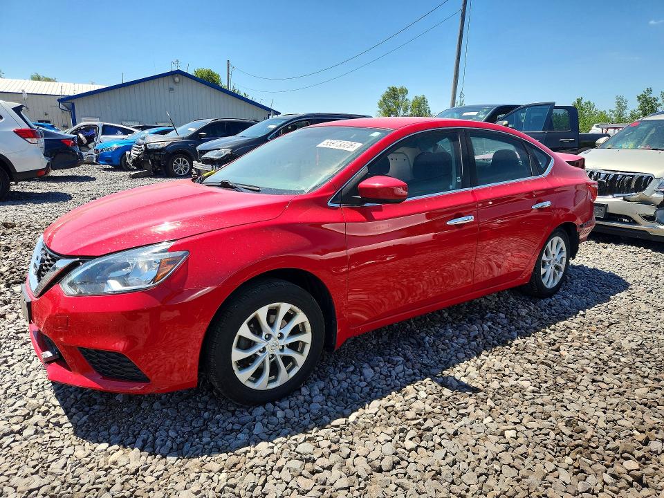 Продажа на аукционе авто 2019 Nissan Sentra, vin: 3N1AB7AP8KL602589, номер лота: 55973326