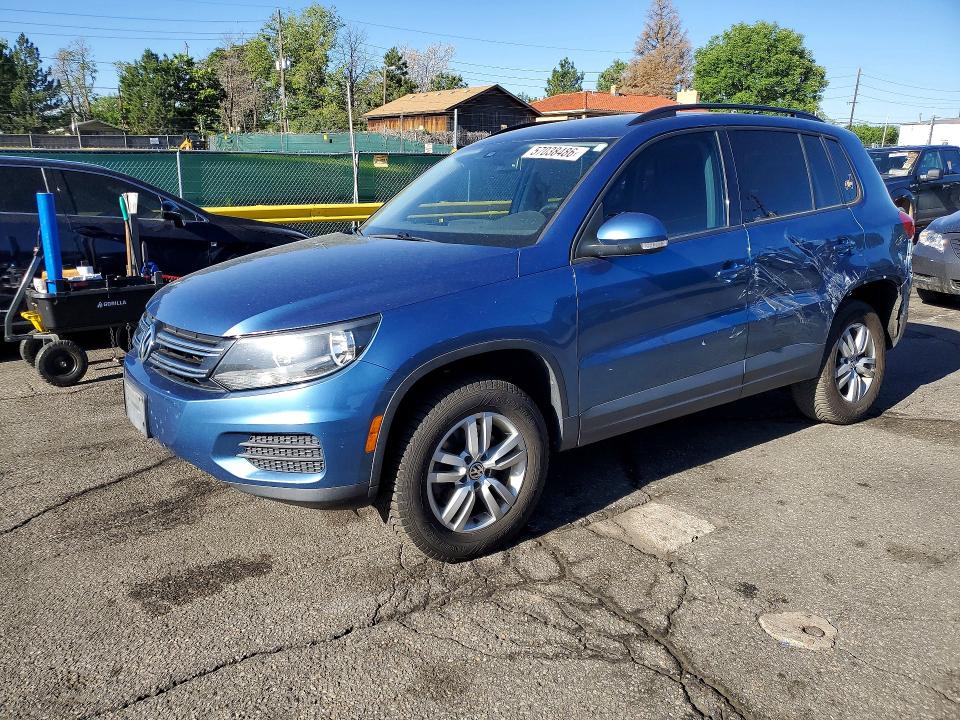 Продаж на аукціоні авто 2017 Volkswagen Tiguan, vin: WVGAV7AX7HK004603, номер лоту: 57038486
