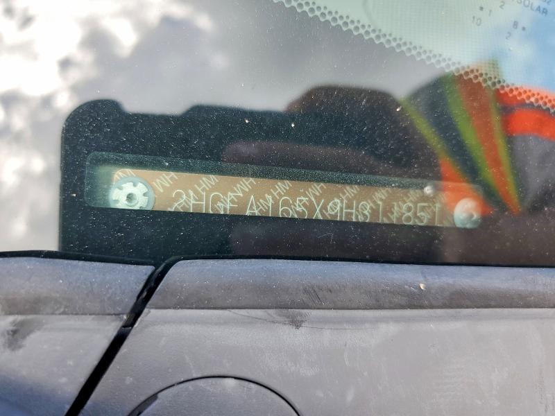 2009 Honda Civic მანქანა იყიდება აუქციონზე, vin: 2HGFA165X9H311851, აუქციონის ნომერი: 56112386
