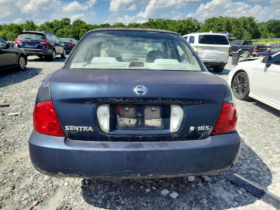 2004 Nissan Sentra მანქანა იყიდება აუქციონზე, vin: 3N1CB51D54L822214, აუქციონის ნომერი: 58050616