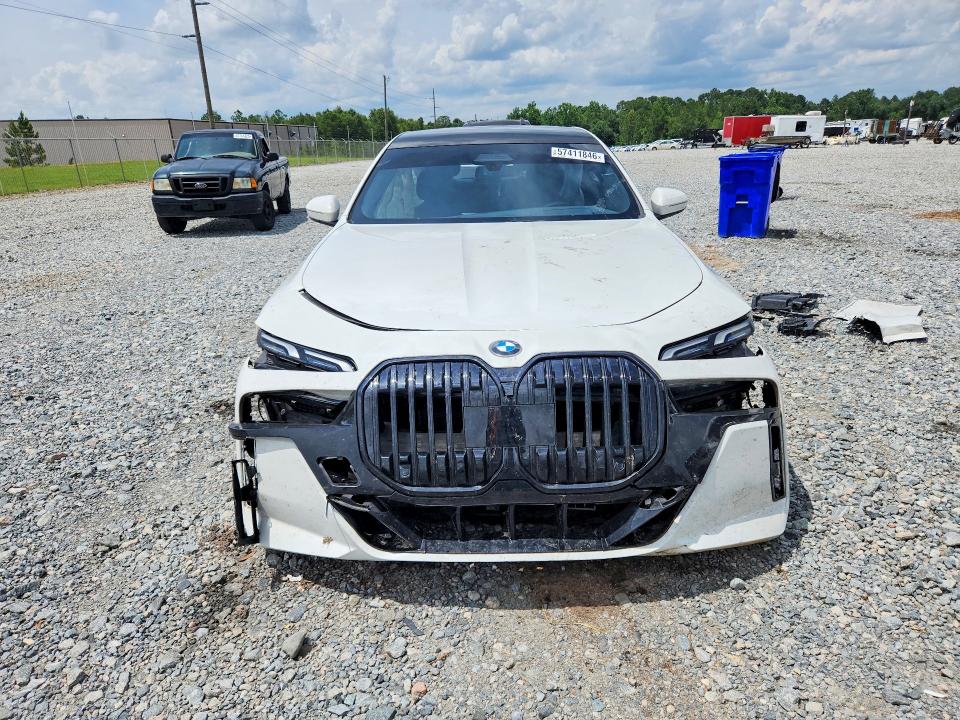 2023 Bmw 740 მანქანა იყიდება აუქციონზე, vin: WBA23EH00PCM83190, აუქციონის ნომერი: 57411846