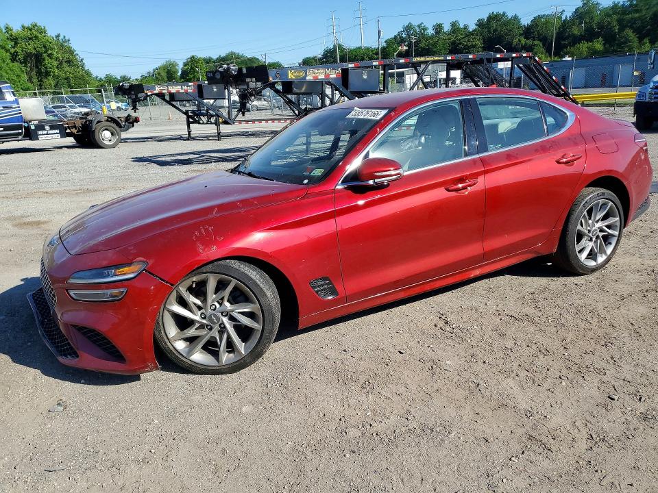 55576166 :رقم المزاد ، KMTG34TA2NU095583 vin ، 2022 Genesis G70 مزاد بيع