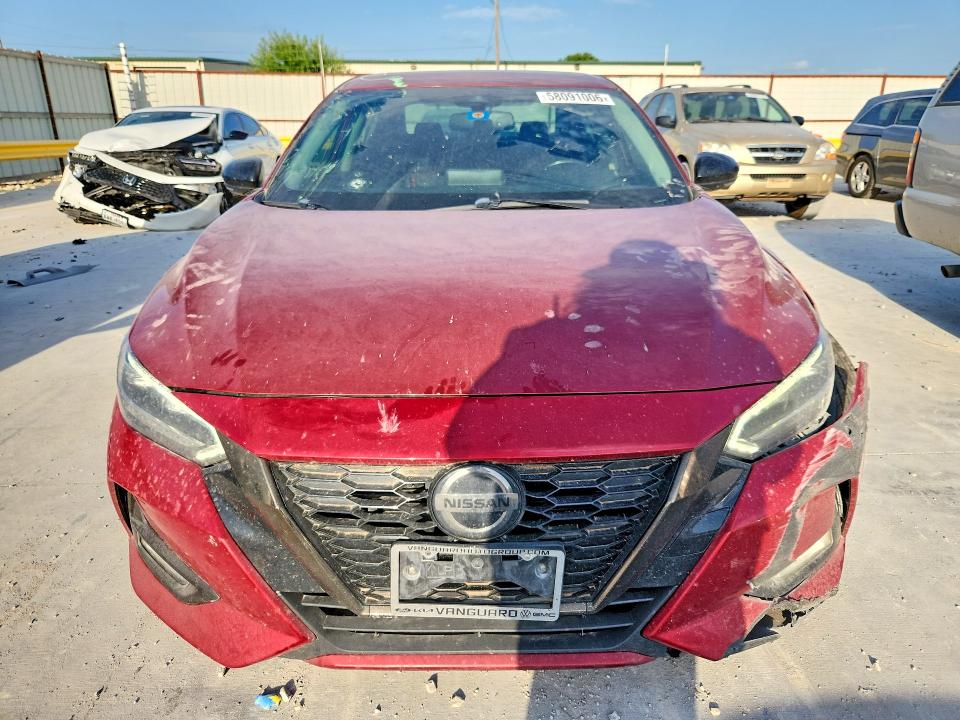 2020 Nissan Sentra მანქანა იყიდება აუქციონზე, vin: 3N1AB8DV8LY205453, აუქციონის ნომერი: 58091006