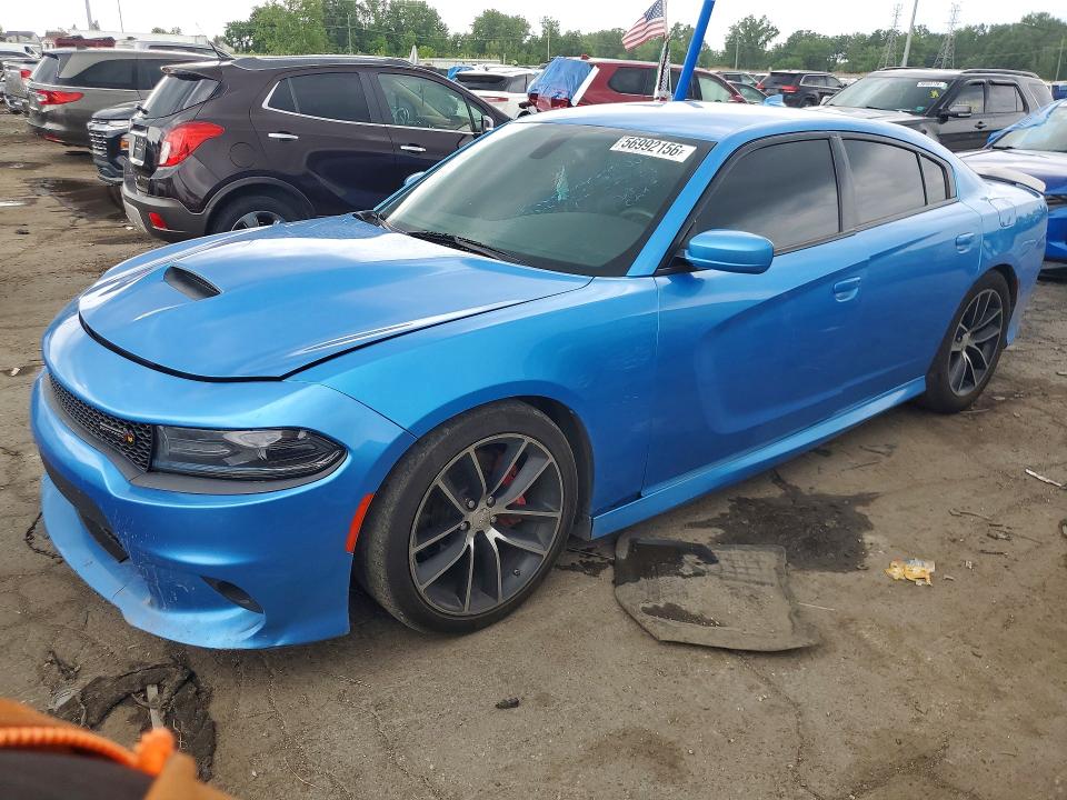 56992156 :رقم المزاد ، 2C3CDXGJ5GH100520 vin ، 2016 Dodge Charger مزاد بيع