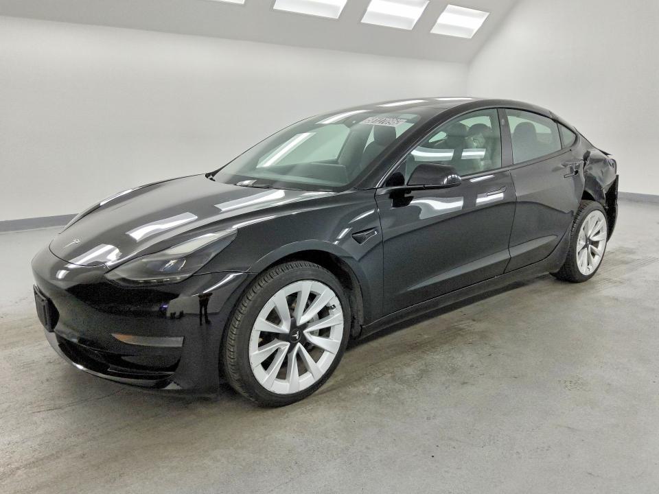 Продаж на аукціоні авто 2022 Tesla Model 3, vin: 5YJ3E1EA3NF289695, номер лоту: 58127096