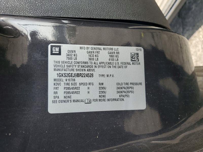Продажа на аукционе авто 2011 Gmc Yukon, vin: 1GKS2GEJ9BR224528, номер лота: 55933946