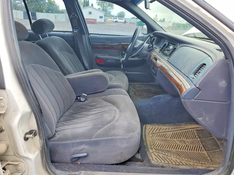 1999 Mercury Grand Marquis მანქანა იყიდება აუქციონზე, vin: 2MEFM74W4XX735306, აუქციონის ნომერი: 59121486