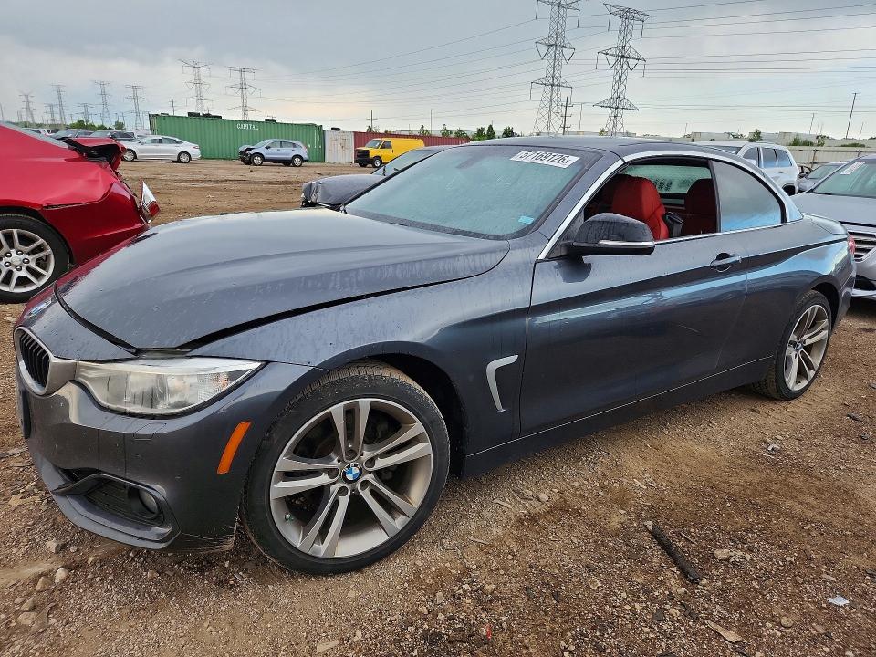 57169126 :رقم المزاد ، WBA3V9C5XFP798756 vin ، 2015 Bmw 428 مزاد بيع